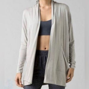 Prana Foundation Wrap - Modal Jersey Open Cardigan size S